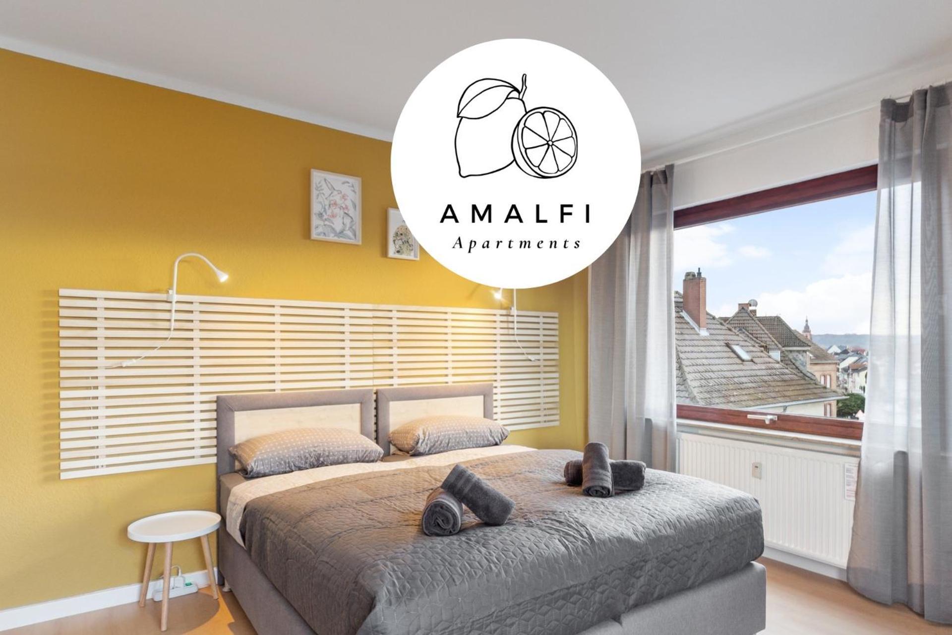 Amalfi Apartment A03 - 3 Zi.+ Bequeme Boxspringbetten + Smart Tv Eltville am Rhein Εξωτερικό φωτογραφία