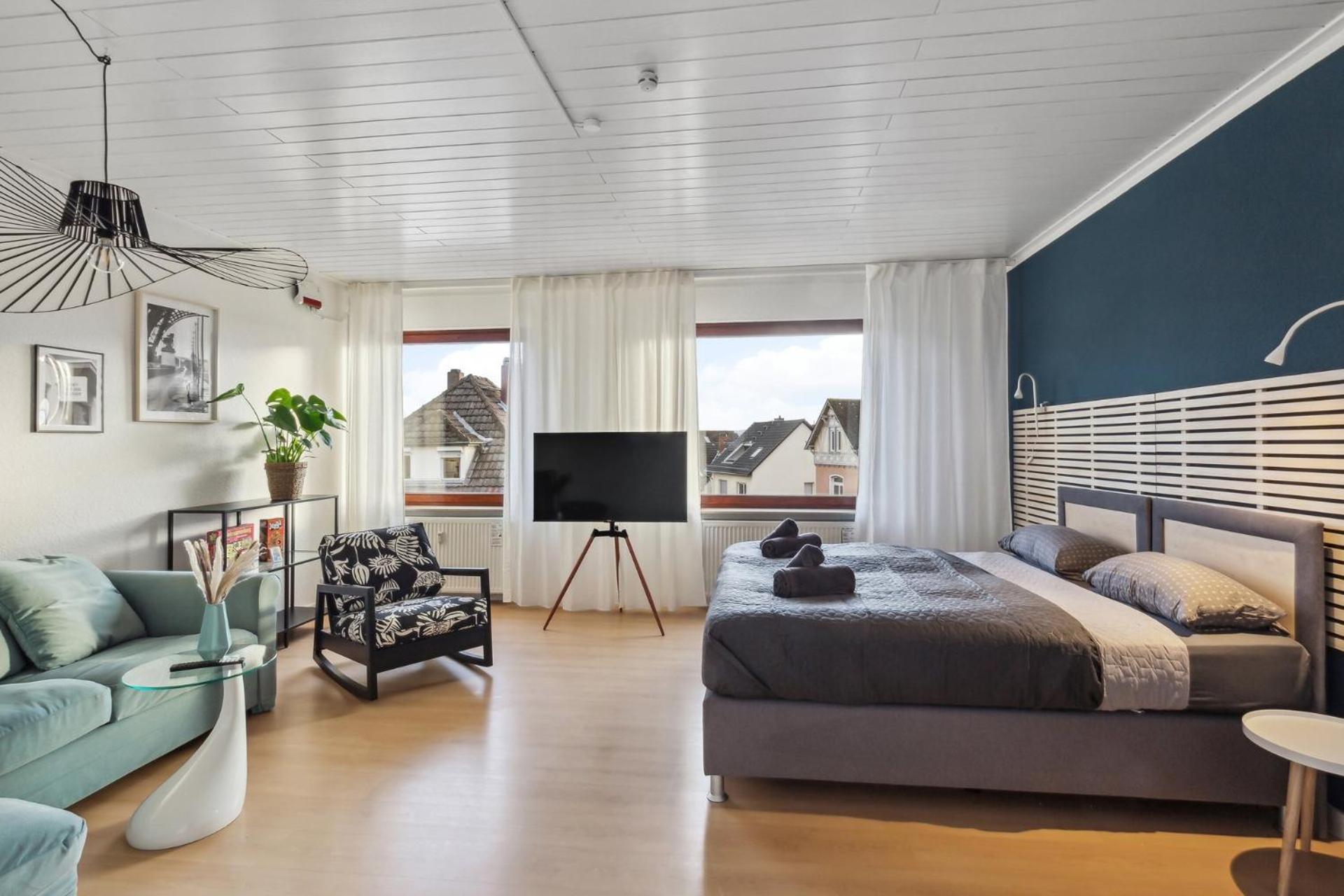 Amalfi Apartment A03 - 3 Zi.+ Bequeme Boxspringbetten + Smart Tv Eltville am Rhein Εξωτερικό φωτογραφία