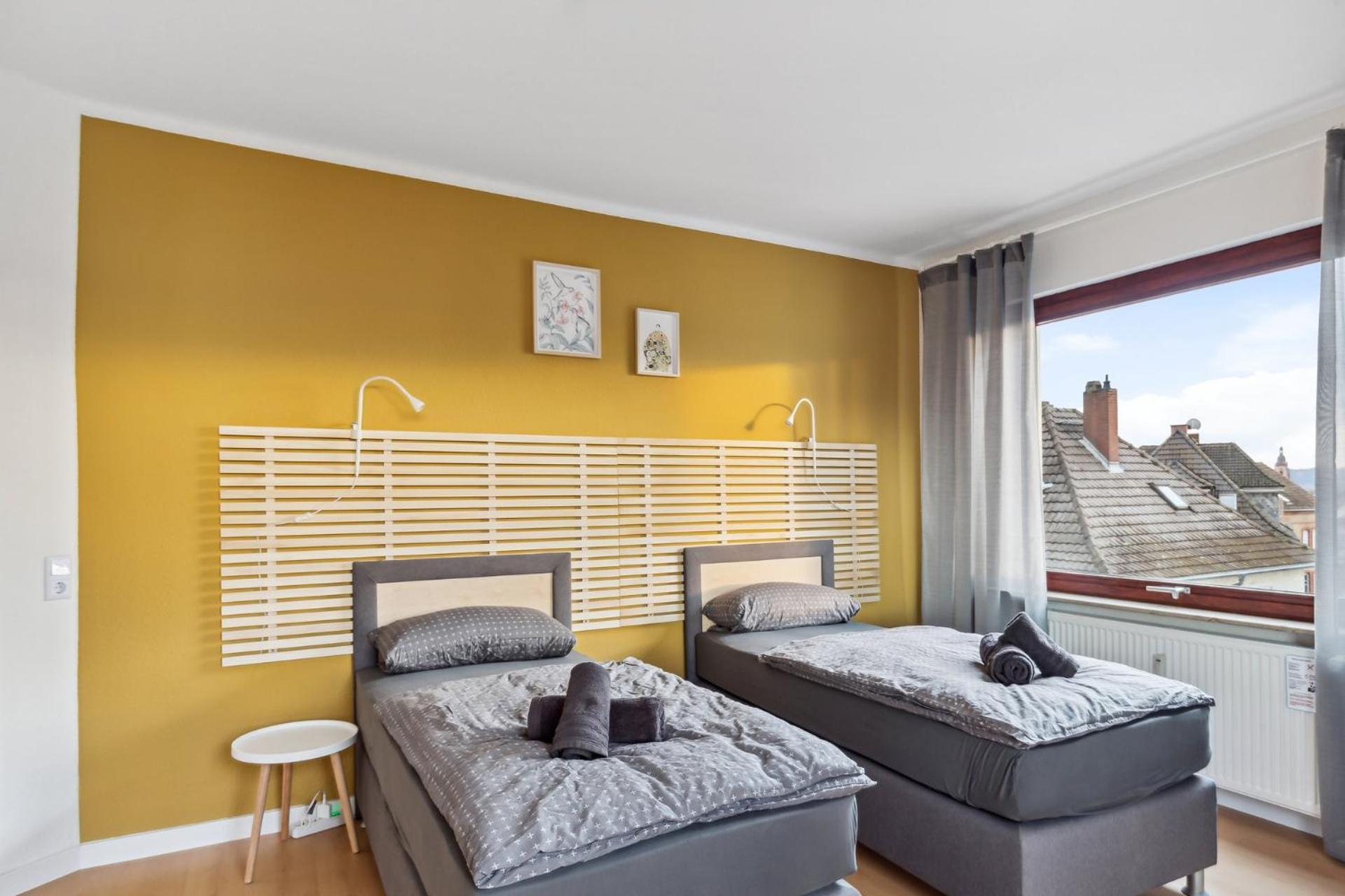 Amalfi Apartment A03 - 3 Zi.+ Bequeme Boxspringbetten + Smart Tv Eltville am Rhein Εξωτερικό φωτογραφία